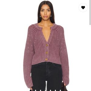 Free People Sweet Nothing Cardi in Moonscape size small - NEW CONDITION